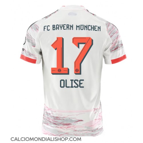 Maglie da calcio Bayern Munich Michael Olise #17 Seconda Maglia 2025-26 Manica Corta